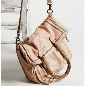 Free People Faye Distressed Tote